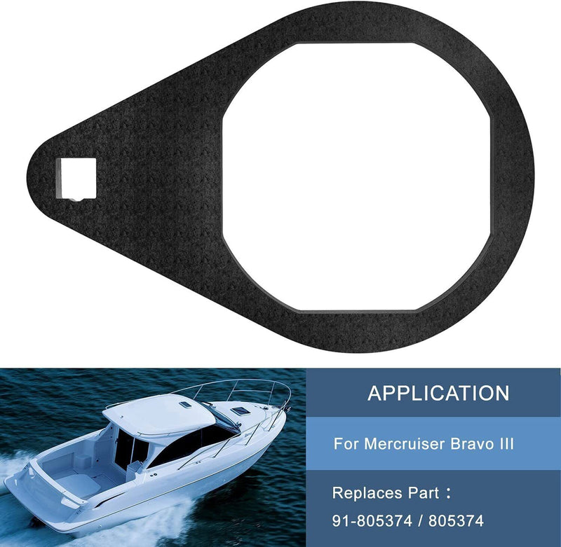 DURAFORCE Propeller Prop Nut & Bearing Carrier Retainer Tool kit for Mercruiser Bravo III