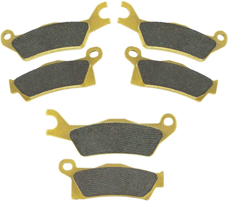 DURAFORCE For Can-Am Outlander 450 570 650 850 1000 EFI XT XMR DPS Front & Rear Brake Pad
