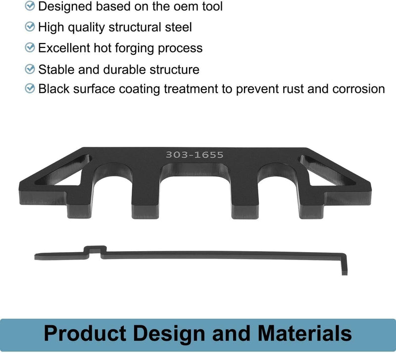 DURAFORCE 303-1655 Camshaft Holding Alignment Timing Tool for Ford 3.5L Upgraded EcoBoost