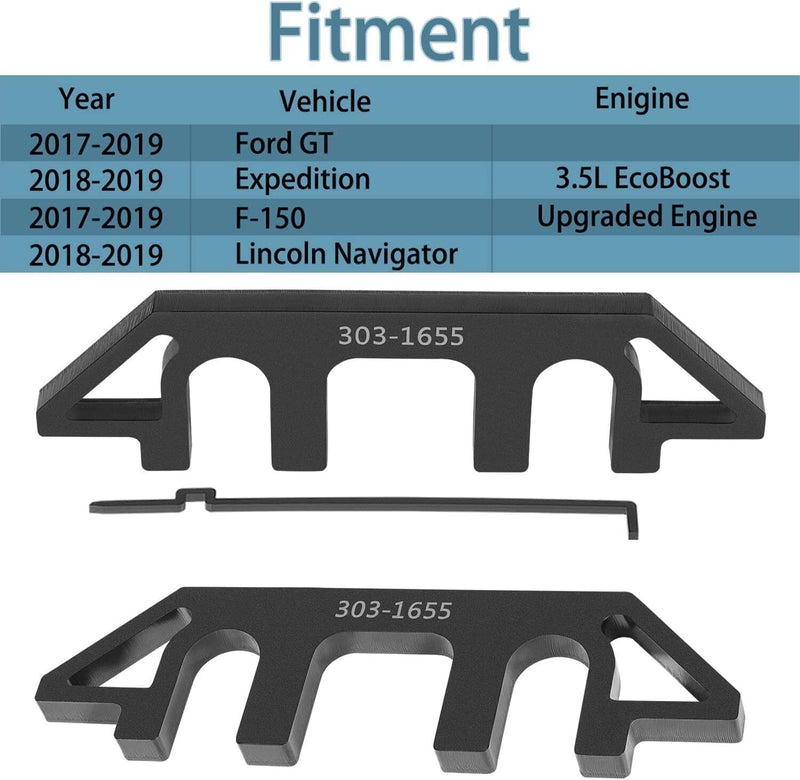 DURAFORCE 303-1655 Camshaft Holding Alignment Timing Tool for Ford 3.5L Upgraded EcoBoost