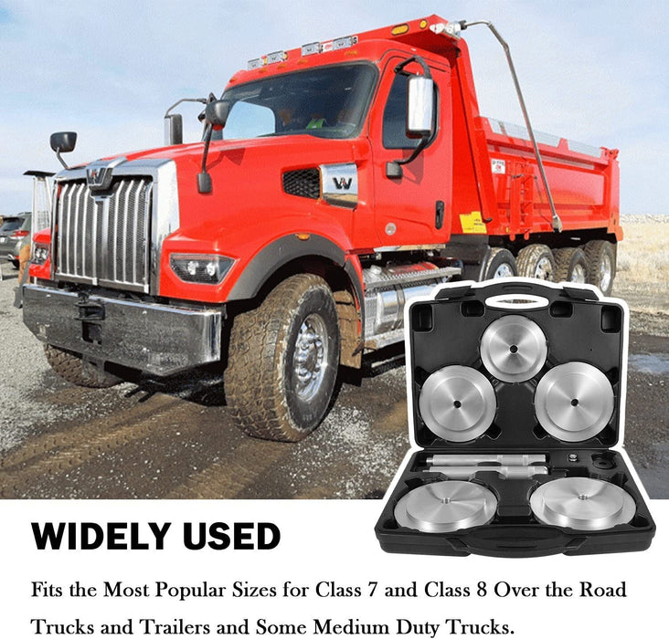 DURAFORCE 61850 Truck Hub Seal Installer Set for Class 7 & 8 M Duty & Road Trucks Trailers