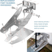 DURAFORCE for Garmin Heavy-Duty HD Transom Mount Bracket with Spray Sheild 010-12006-11