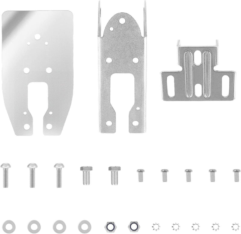 DURAFORCE for Garmin Heavy-Duty HD Transom Mount Bracket with Spray Sheild 010-12006-11