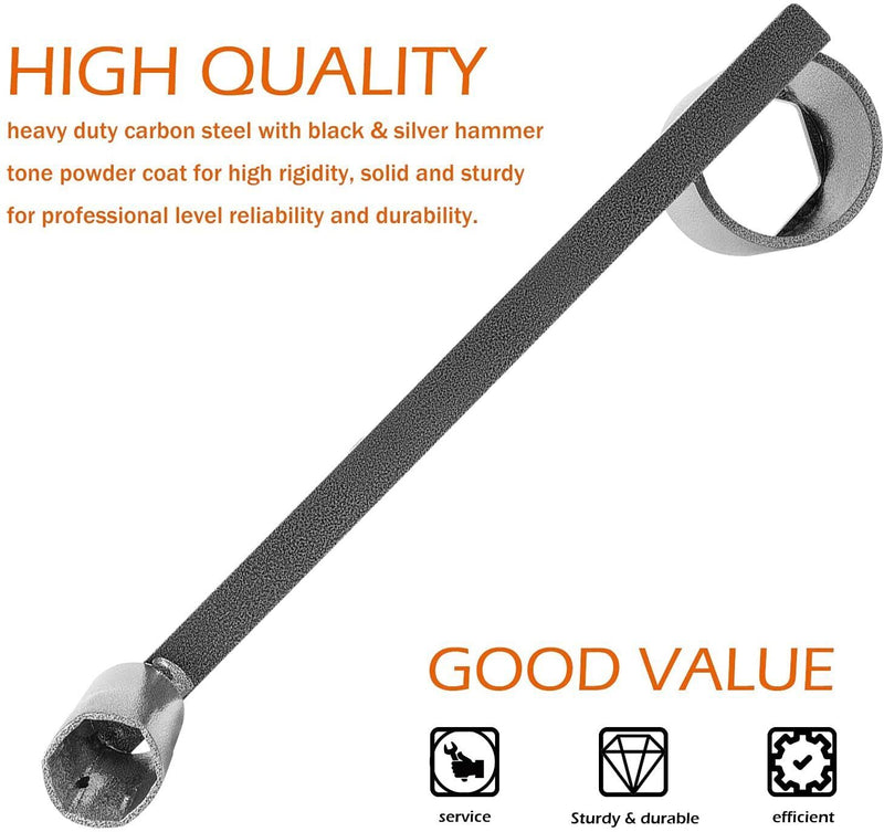 DURAFORCE For MerCruiser Bravo 3 III Propeller Wrench 8M0129074 Steel Dual Hex Prop Wrench