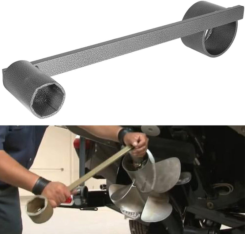 DURAFORCE For MerCruiser Bravo 3 III Propeller Wrench 8M0129074 Steel Dual Hex Prop Wrench