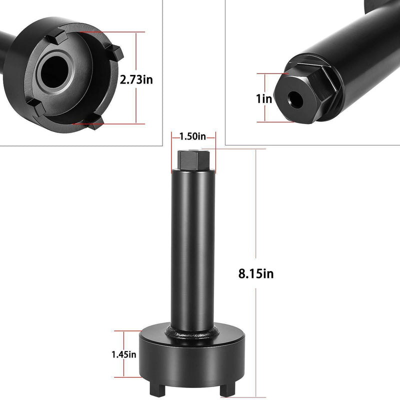DURAFORCE 91-61069 Bearing Carrier Retainer Wrench Tool for Mercury Mercruiser Alpha One