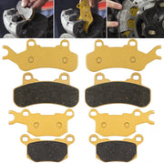 DURAFORCE Front & Rear Brake Pads For 2016-2021 Can Am Defender HD7 HD8 800 HD10 1000 XT