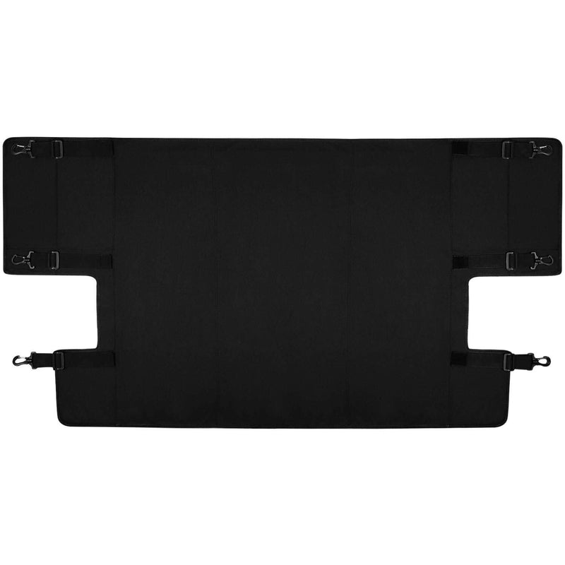 DURAFORCE Cargo Cover Foldable Rear Trunk Organizer Shade for Jeep Wrangler JL 2018~2020