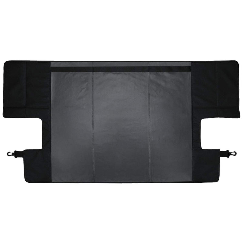 DURAFORCE Cargo Cover Foldable Rear Trunk Organizer Shade for Jeep Wrangler JL 2018~2020