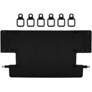 DURAFORCE Cargo Cover Foldable Rear Trunk Organizer Shade for Jeep Wrangler JL 2018~2020