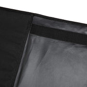 DURAFORCE Cargo Cover Foldable Rear Trunk Organizer Shade for Jeep Wrangler JL 2018~2020