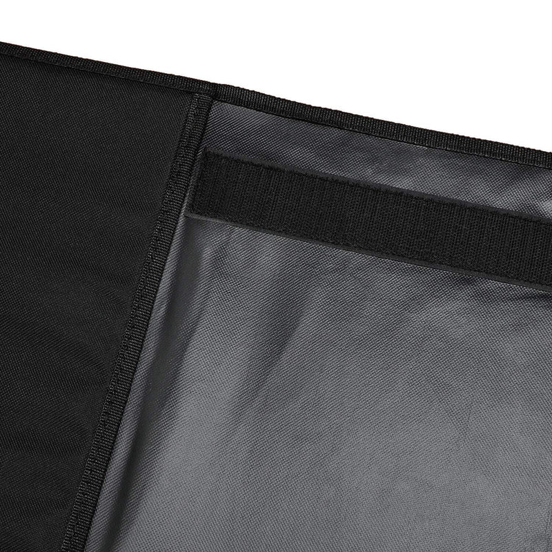 DURAFORCE Cargo Cover Foldable Rear Trunk Organizer Shade for Jeep Wrangler JL 2018~2020