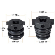 DURAFORCE Injector Sleeve Installer Remover & Height Gauge Tool Kits for Detroit Diesel 60