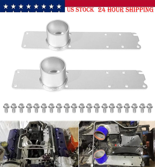 DURAFORCE For 1996-2003 Ford 7.3L Intake Manifold with Powerstroke Plenum Bolt Aluminum 3"