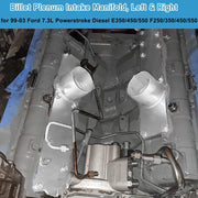 DURAFORCE For 1996-2003 Ford 7.3L Intake Manifold with Powerstroke Plenum Bolt Aluminum 3"
