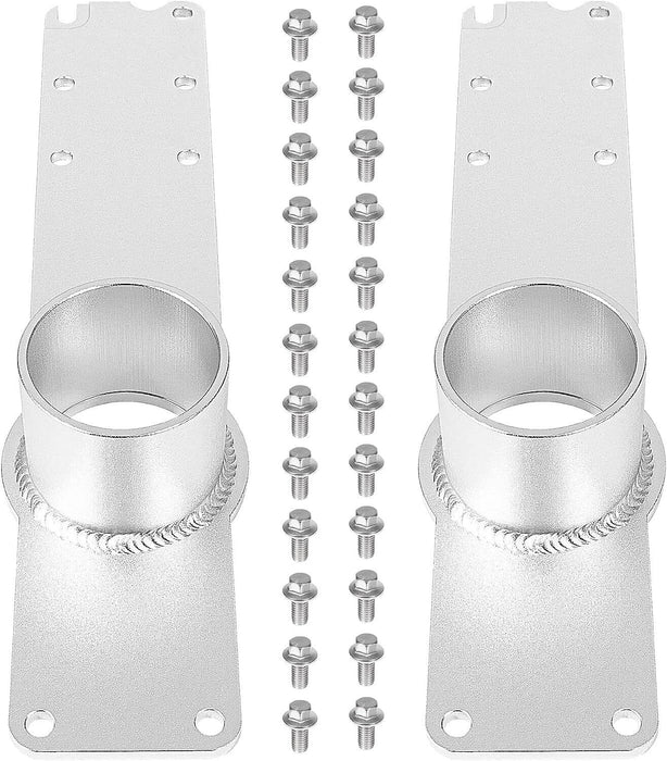 DURAFORCE For 1996-2003 Ford 7.3L Intake Manifold with Powerstroke Plenum Bolt Aluminum 3"