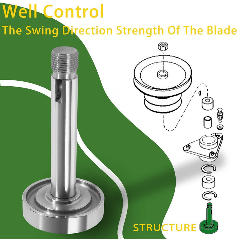 DURAFORCE For John Deere Blade Spindle AM39914 30" and 50" Mower Decks Center Pulley
