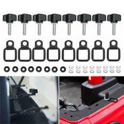 DURAFORCE Hard Top Quick Removal Screw Washer Fastener Nuts Bolts Kit for Jeep Wrangler JK