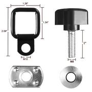 DURAFORCE Hard Top Quick Removal Screw Washer Fastener Nuts Bolts Kit for Jeep Wrangler JK