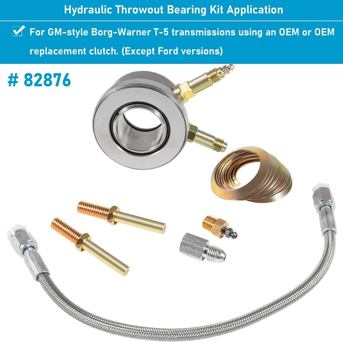 DURAFORCE for 82876 GM Borg-Warner T5 Transmission Stock Clutch Hydraulic Throwout Bearing