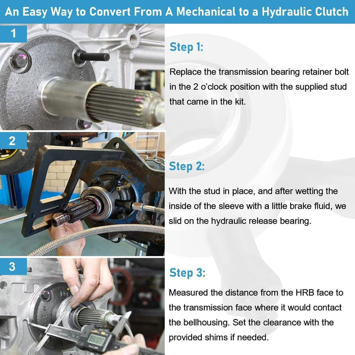DURAFORCE for 82876 GM Borg-Warner T5 Transmission Stock Clutch Hydraulic Throwout Bearing