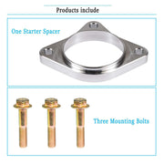 DURAFORCE Starter Spacer Kit w/ Bolts 5 Speed For 94-02 Dodge Ram 2500 3500 Cummins 5.9L