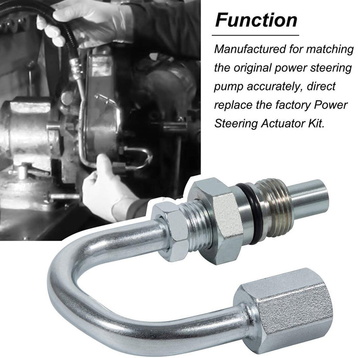 DURAFORCE 19168825 Power Steering Fluid Flow Control Valve Actuator Kit for GMC Chevrolet