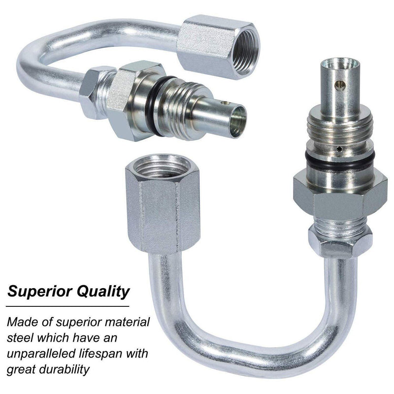 DURAFORCE 19168825 Power Steering Fluid Flow Control Valve Actuator Kit for GMC Chevrolet