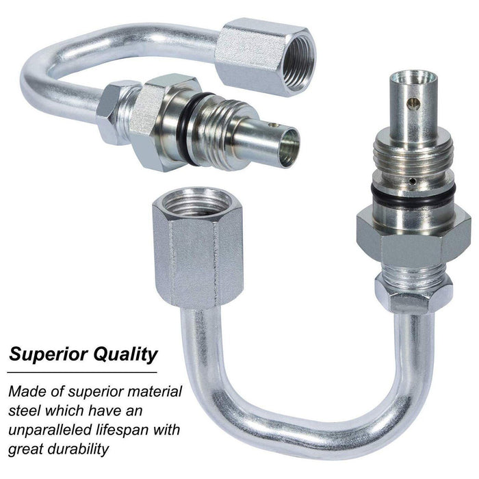 DURAFORCE 19168825 Power Steering Fluid Flow Control Valve Actuator Kit for GMC Chevrolet