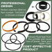 DURAFORCE 1543262C1 G105549 G109460 Hydraulic Cylinder Seal Kit For Case 350 450 480C 580