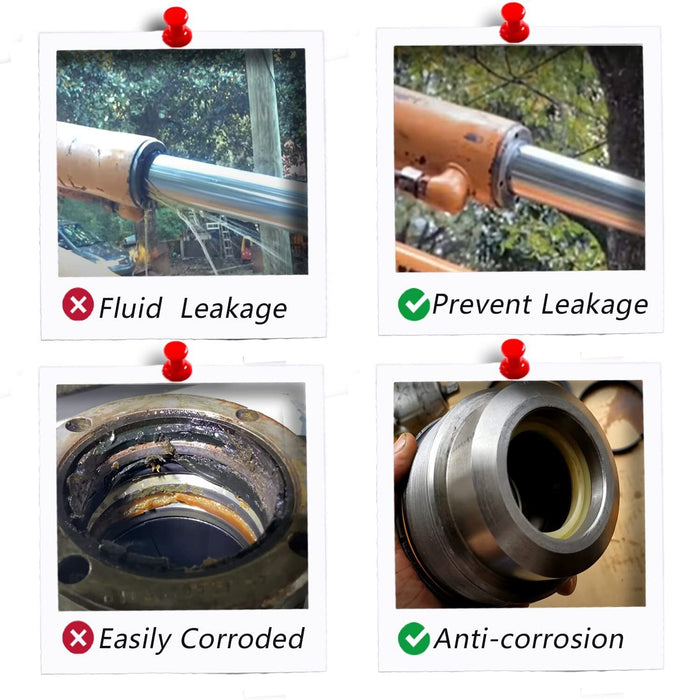 DURAFORCE 1543262C1 G105549 G109460 Hydraulic Cylinder Seal Kit For Case 350 450 480C 580