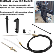 DURAFORCE 1 & 2 Lower Shift Cable Kit 865436A03 for Mercruiser Alpha One Gen 2, R, MR, MC