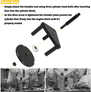 DURAFORCE J-35597-A 5874 Cylinder Liner Installer DD60 Tool Alt. Detroit Diesel 60 Series