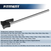 DURAFORCE 432453 Outboard Tilt Lock Pin for Mercury Yamaha Johnson Evinrude Outboards