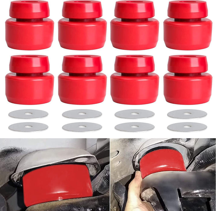 DURAFORCE 7-141 Body & Cab Mount Bushing Kit for 1999-2014 Chevy Silverado Sierra 2/4WD