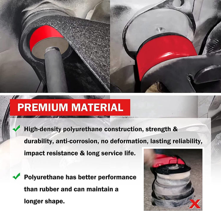 DURAFORCE 7-141 Body & Cab Mount Bushing Kit for 1999-2014 Chevy Silverado Sierra 2/4WD