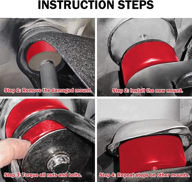 DURAFORCE 7-141 Body & Cab Mount Bushing Kit for 1999-2014 Chevy Silverado Sierra 2/4WD