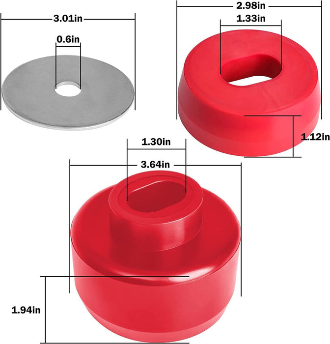 DURAFORCE 7-141 Body & Cab Mount Bushing Kit for 1999-2014 Chevy Silverado Sierra 2/4WD