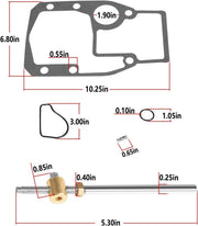 DURAFORCE 987661 Lower Shift Cable Assembly Kit for OMC Cobra Sterndrive1988-1993