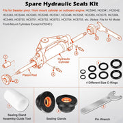 DURAFORCE Steering Bracket Puller & HS5157 Hydraulic Steering Cylinder Seal For Seastar