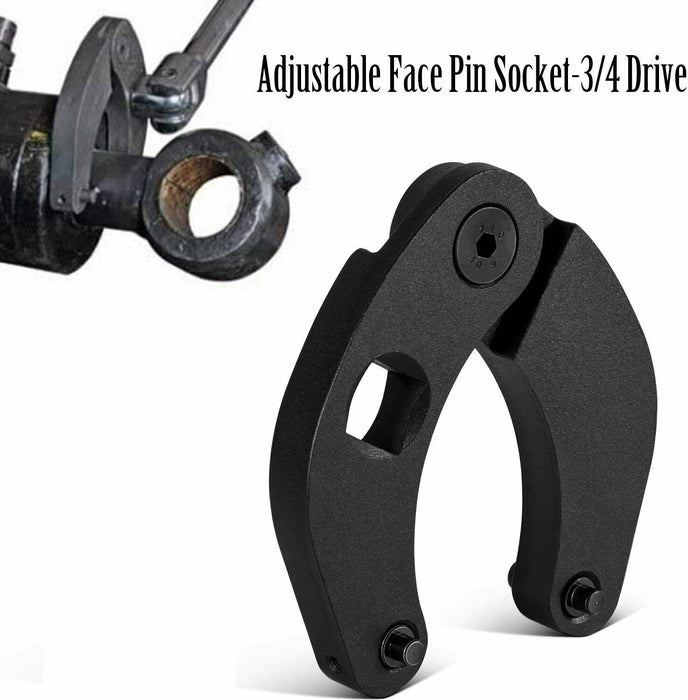 DURAFORCE 1266 Adjustable Gland Nut Wrench For Case 480E/580/580D/580SE/580 ck/180 Backhoe