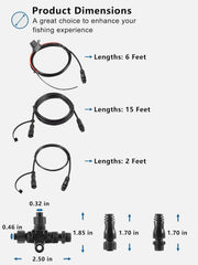 DURAFORCE 124-69 NMEA 2000 Network Starter Kit for Lowrance N2K Starter Kit N2K-EXP-RD-2