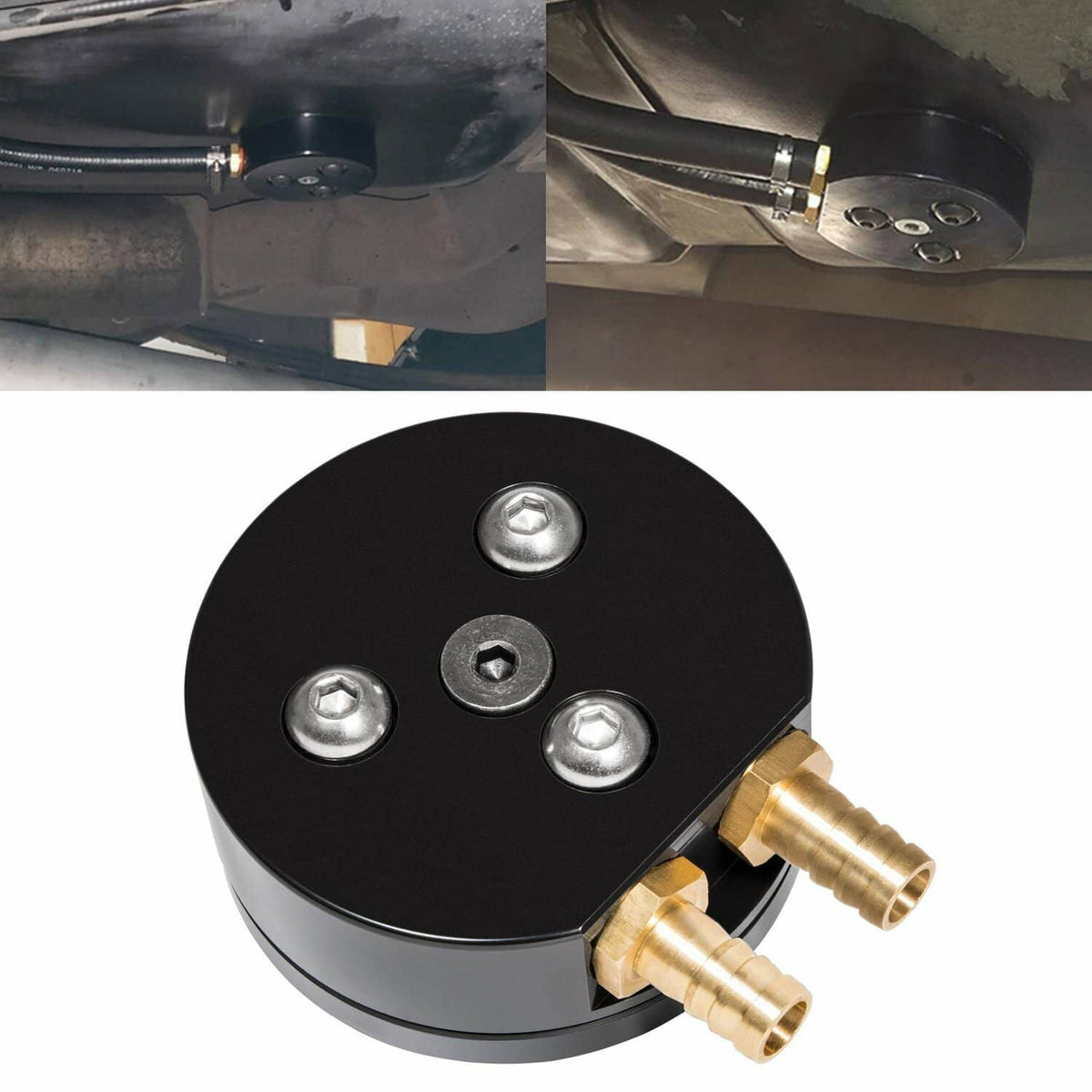 Diesel Fuel Tank Gas Sump Integrated Return Kit for FASS Airdog Cummin ...