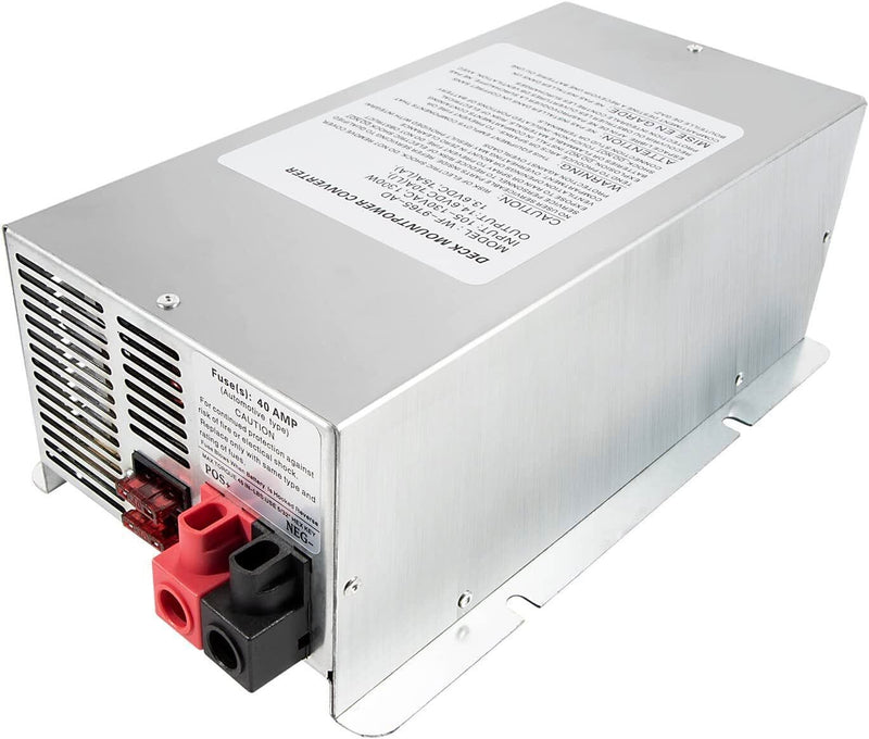 DURAFORCE WFCO 75 Amp Deck Mount Power Converter Charger Corded RV Trailer Camper WF-9875