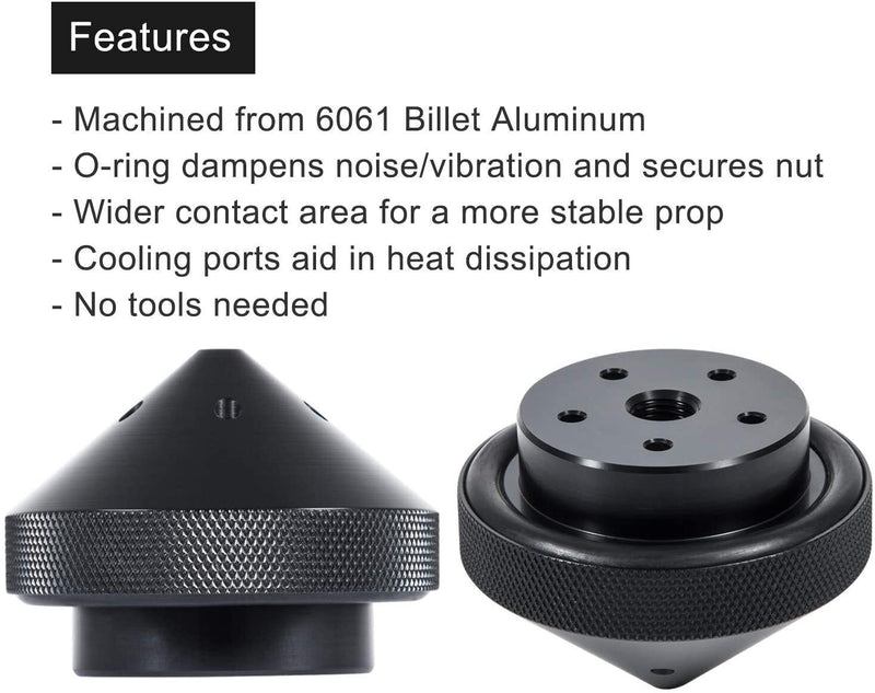 DURAFORCE Marine G-Force Eliminator Trolling Motor Prop Nut For MotorGuide GFEL-MG-R-DP