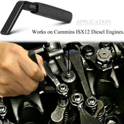 DURAFORCE For Cummins ISX 12 Engine 3.4MM 5298757 Jake Brake Feeler Gauge Adjustment Tool