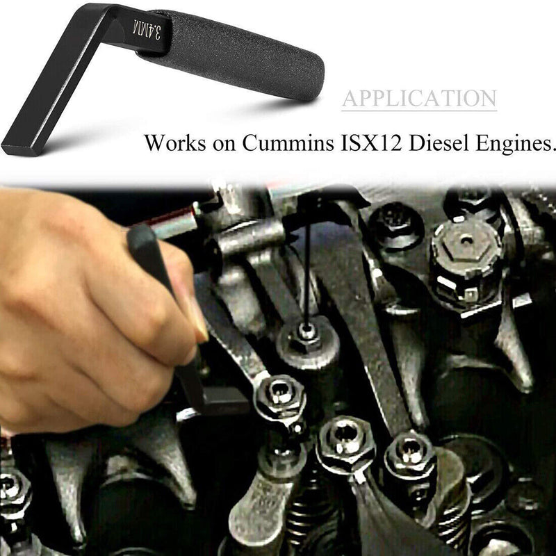 DURAFORCE For Cummins ISX 12 Engine 3.4MM 5298757 Jake Brake Feeler Gauge Adjustment Tool