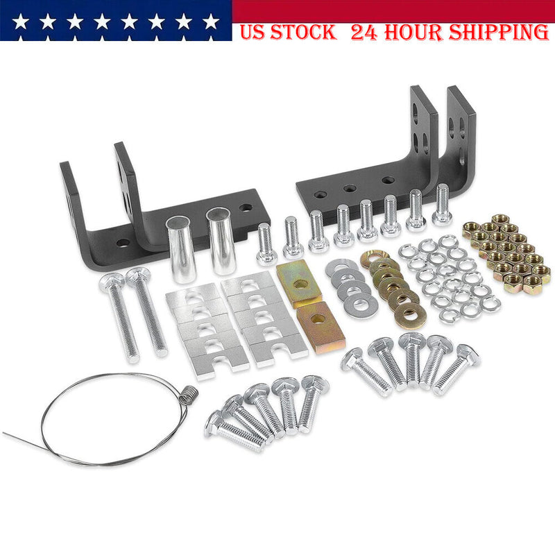DURAFORCE 30035 Fifth Wheel Hitch With Brackets for Reinstallation of Full-Size Trucks