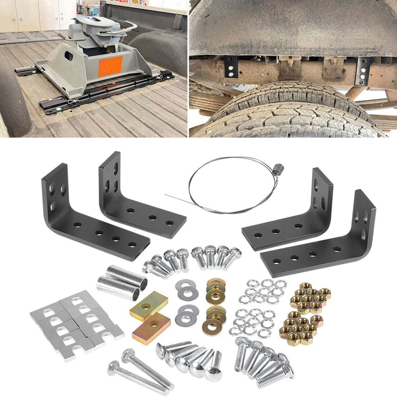 DURAFORCE 30035 Fifth Wheel Hitch With Brackets for Reinstallation of Full-Size Trucks