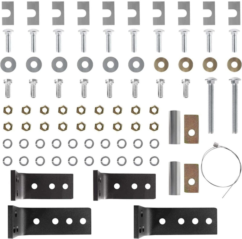 DURAFORCE 30035 Fifth Wheel Hitch With Brackets for Reinstallation of Full-Size Trucks